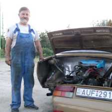 2013. Augusztus. Meistro és aznapi műve a GLS.